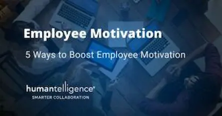 5 Ways to Boost Employee Motivation