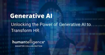 Unlocking the Power of Generative AI to Transform HR
